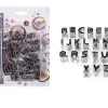 Emporte Pièces Inox Alphabet 26Pcs