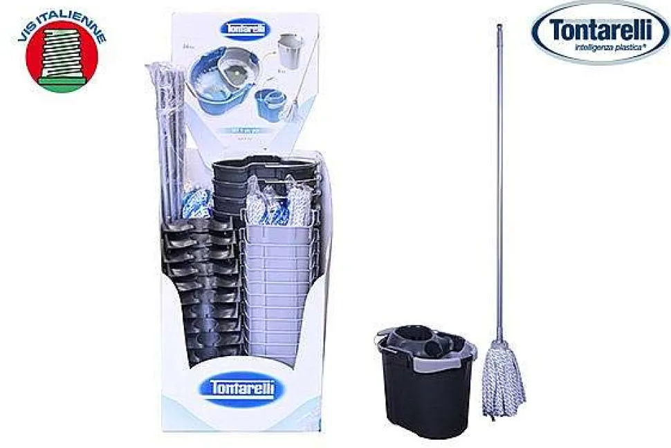 Ensemble Seau Mop Anthracite