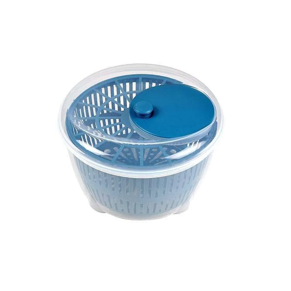 Essoreuse A Salade 25X16Cm Bleu Paon