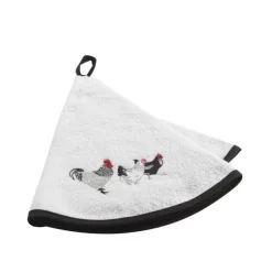 maxibazar Essuie Main 60Cm Auberge Anthracite