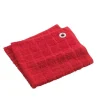 maxibazar Essuie Main 50X50 Cm Eponge Unie Au Bistrot Rouge