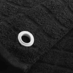 maxibazar Essuie Main 50X50 Cm Eponge Unie Auberge Anthracite