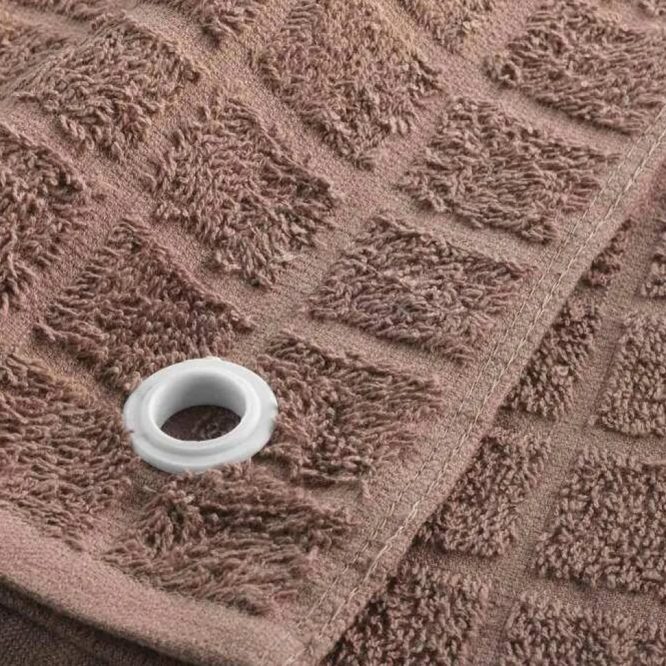 maxibazar Essuie Main 50X50 Cm Eponge Unie Cocoty Taupe