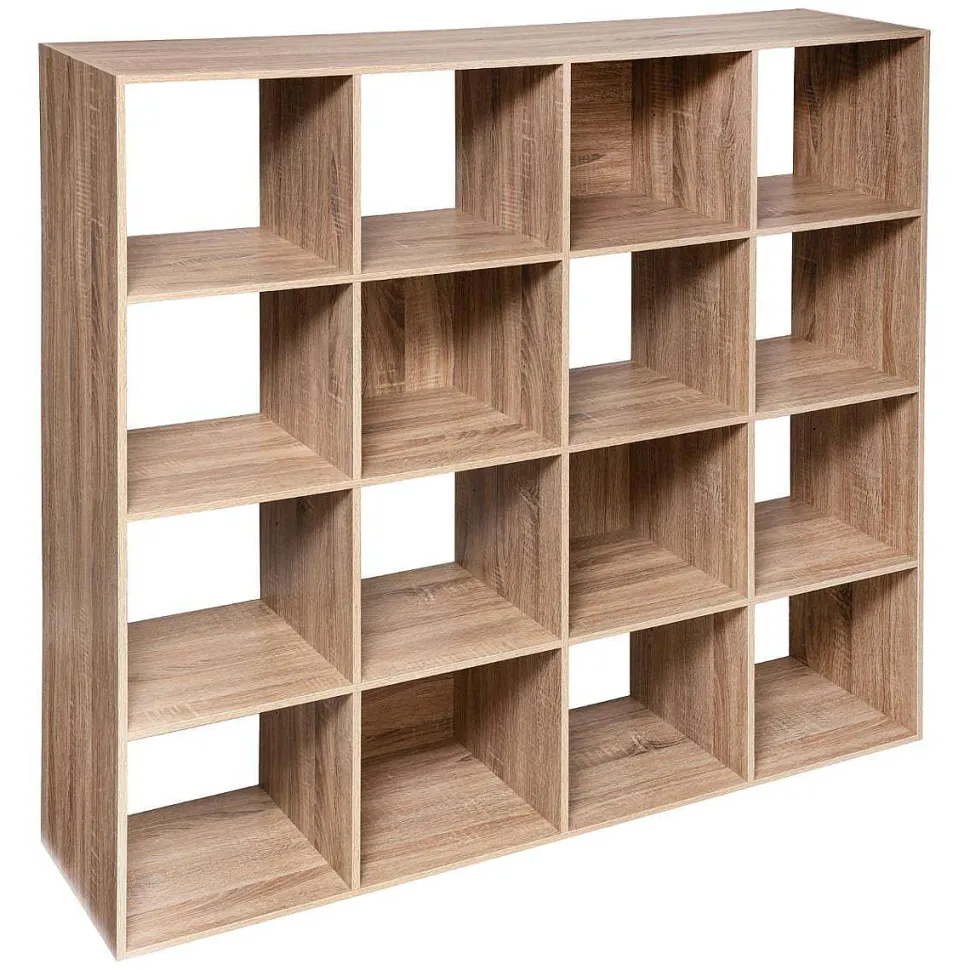 Etagere 16 Cases Mix Naturel