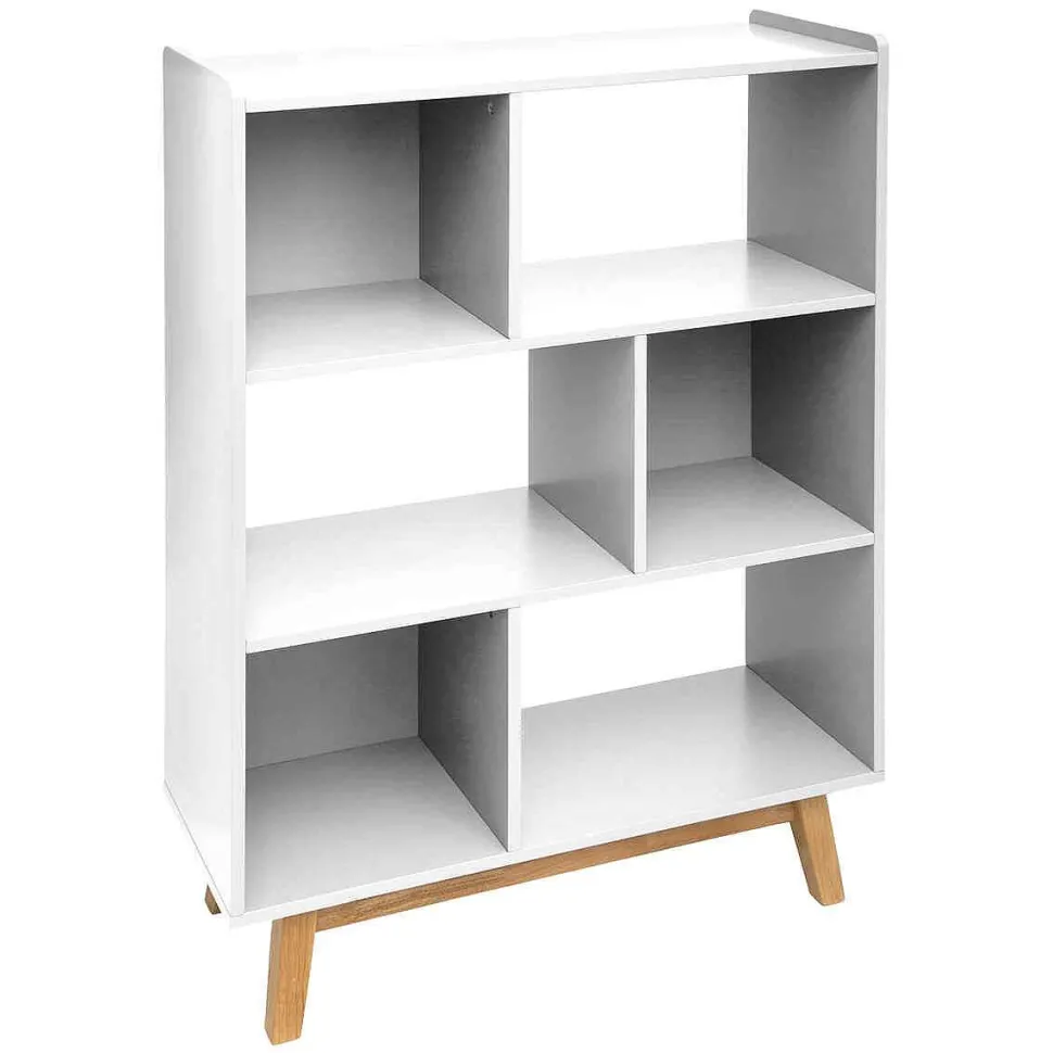 Etagere 6 Niveau Elva Blanc