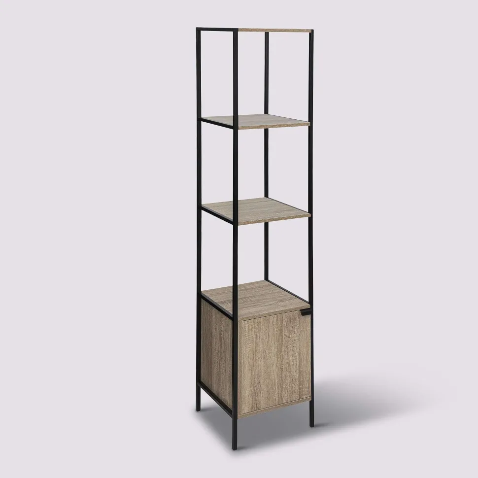 Etagere 1 Porte Aliaj D.35X35X176Cm