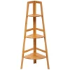 Etagere Angle 3 Niveaux Sicela Bambou