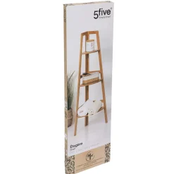 Etagere Angle 3 Niveaux Sicela Bambou