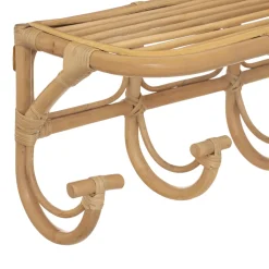 Atmosphera Etagere Patin Rotin 5 Crochets Aoni