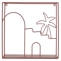 maxibazar Etagre Murale Medina Terracotta 30X30Cm