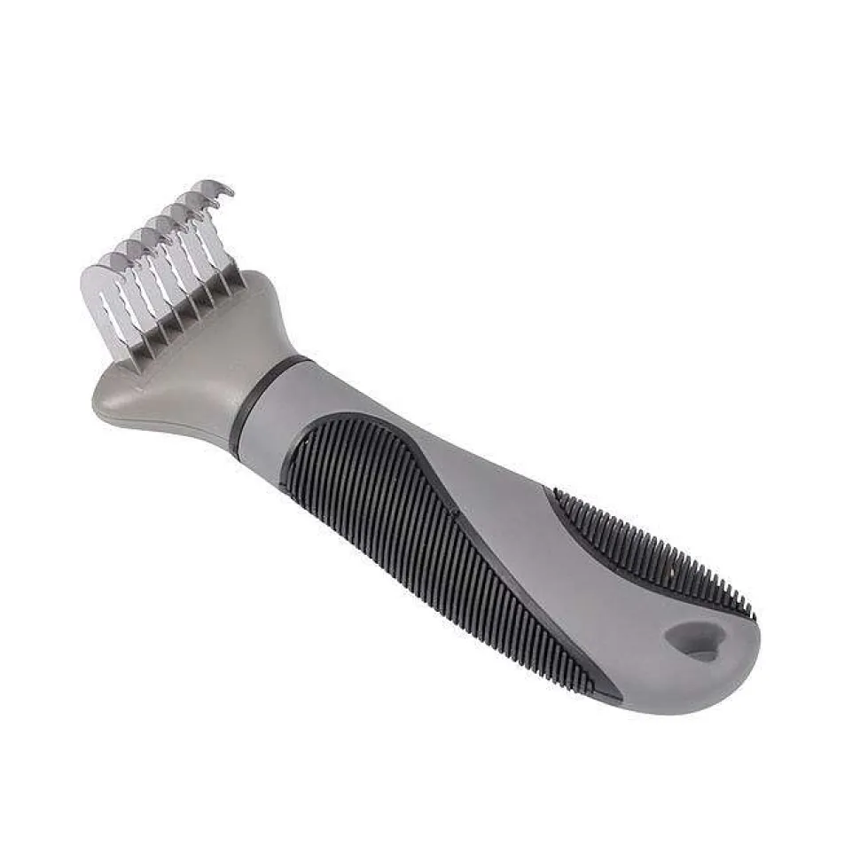 Etrille A Demeler 8 Lames X15.5Cm Gris Noir