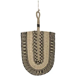 maxibazar Eventail Seagrass Oasis D.27X50Cm