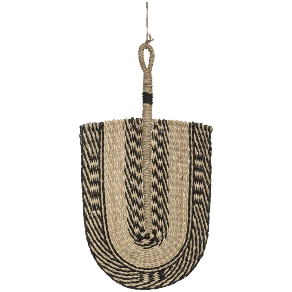 maxibazar Eventail Seagrass Oasis D.27X50Cm