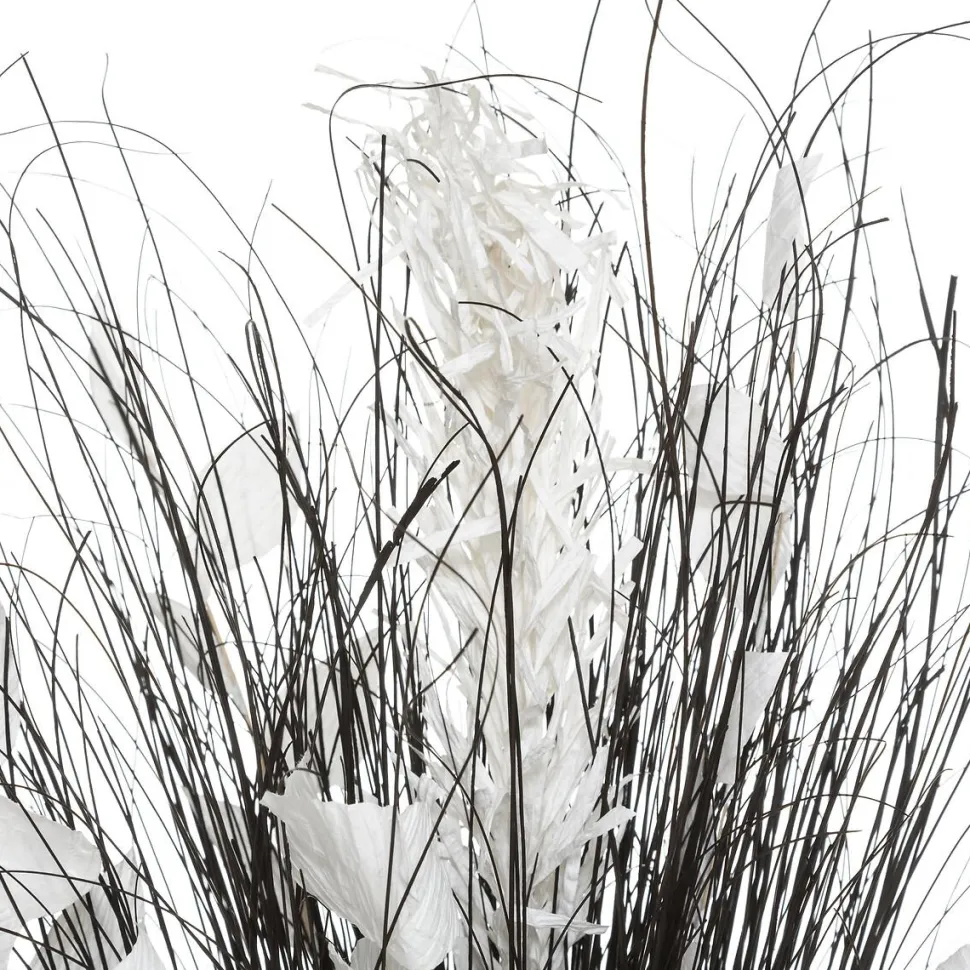 Atmosphera Fagot Orchidee Blanc Noir H.100Cm