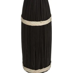 Atmosphera Fagot Orchidee Blanc Noir H.100Cm