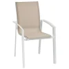 Fauteuil Axant Lin Blanc