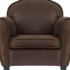 Fauteuil Enfant Club Marron
