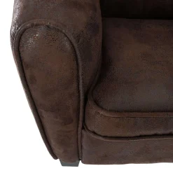 Fauteuil Enfant Club Marron