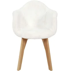 Fauteuil Enfant Imitation Fourrure