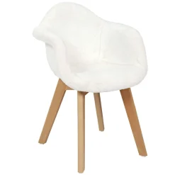 Fauteuil Enfant Imitation Fourrure