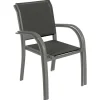 Fauteuil Piazza Anthracite Graphite