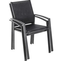Fauteuil Repas Axiome Poivre Graphite