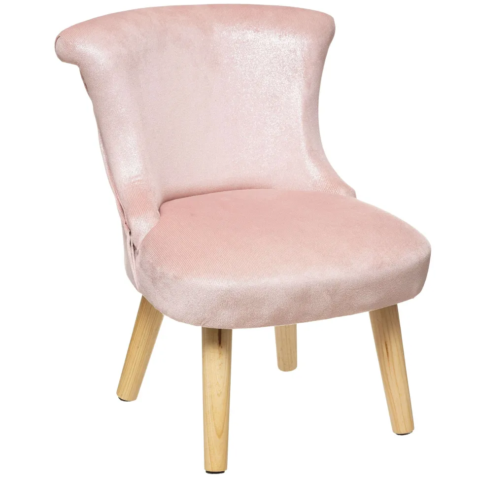 Fauteuil Velours Glitter