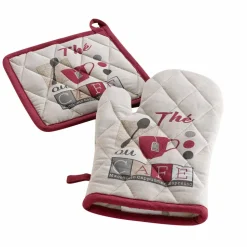 maxibazar Gant Et Manique Imprime Jeuner