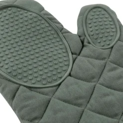 maxibazar Gant 30X18 Cm Polycoton Et Silicone Cuistot Kaki