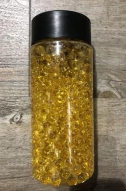 Atmosphera Gel Crystal Vase Ocre 500Ml