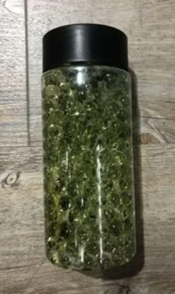 Atmosphera Gel Crystal Vase Vert 500Ml