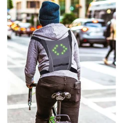 Gilet Clignotant Led Sans Fil Telecommande