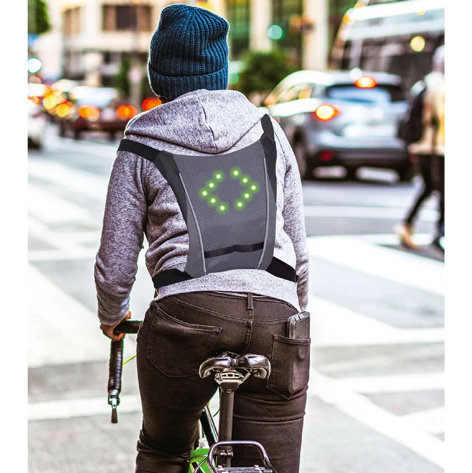 Gilet Clignotant Led Sans Fil Telecommande
