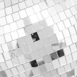 maxibazar Globe Disco Soul H.33Cm Argent