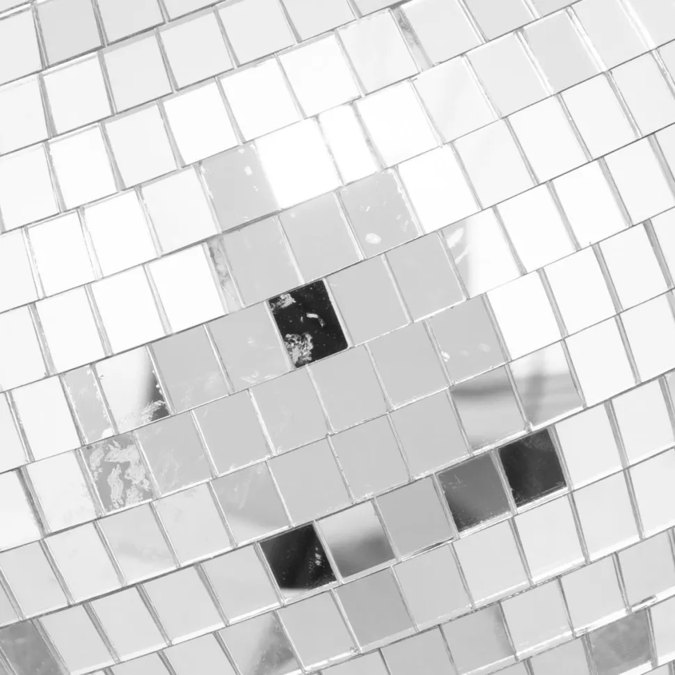 maxibazar Globe Disco Soul H.33Cm Argent