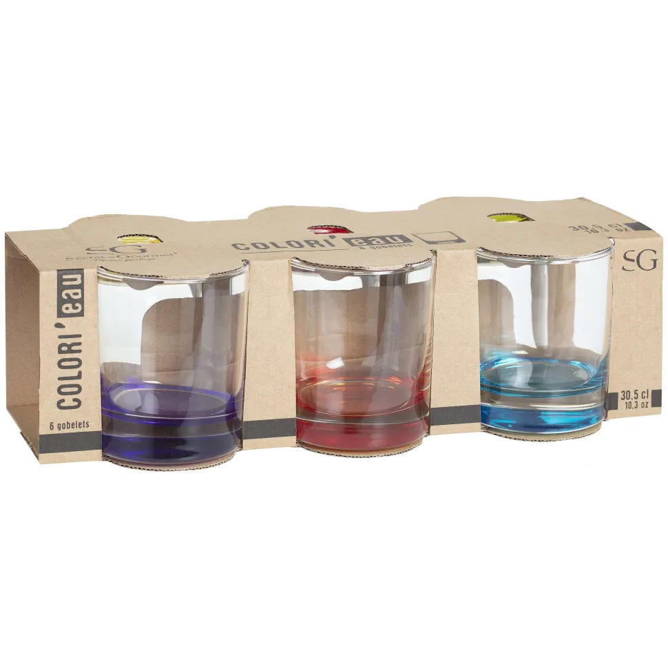 Gobelet Bas X6 Colori Eau 30Cl