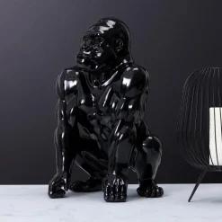 maxibazar Gorille Noir Deco 46Cm