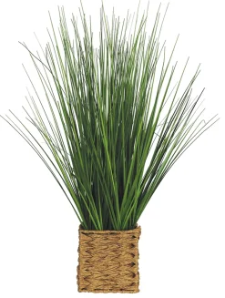 maxibazar Graminees Panier Osier H.73Cm