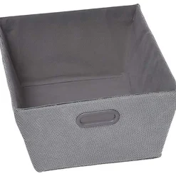 Grande Paniere Dressing Evasee En Polyester Avec Une Poignee