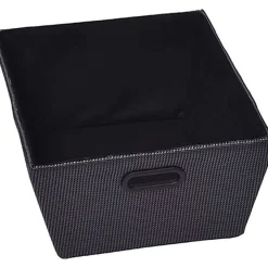 Grande Paniere Dressing Evasee En Polyester Avec Une Poignee