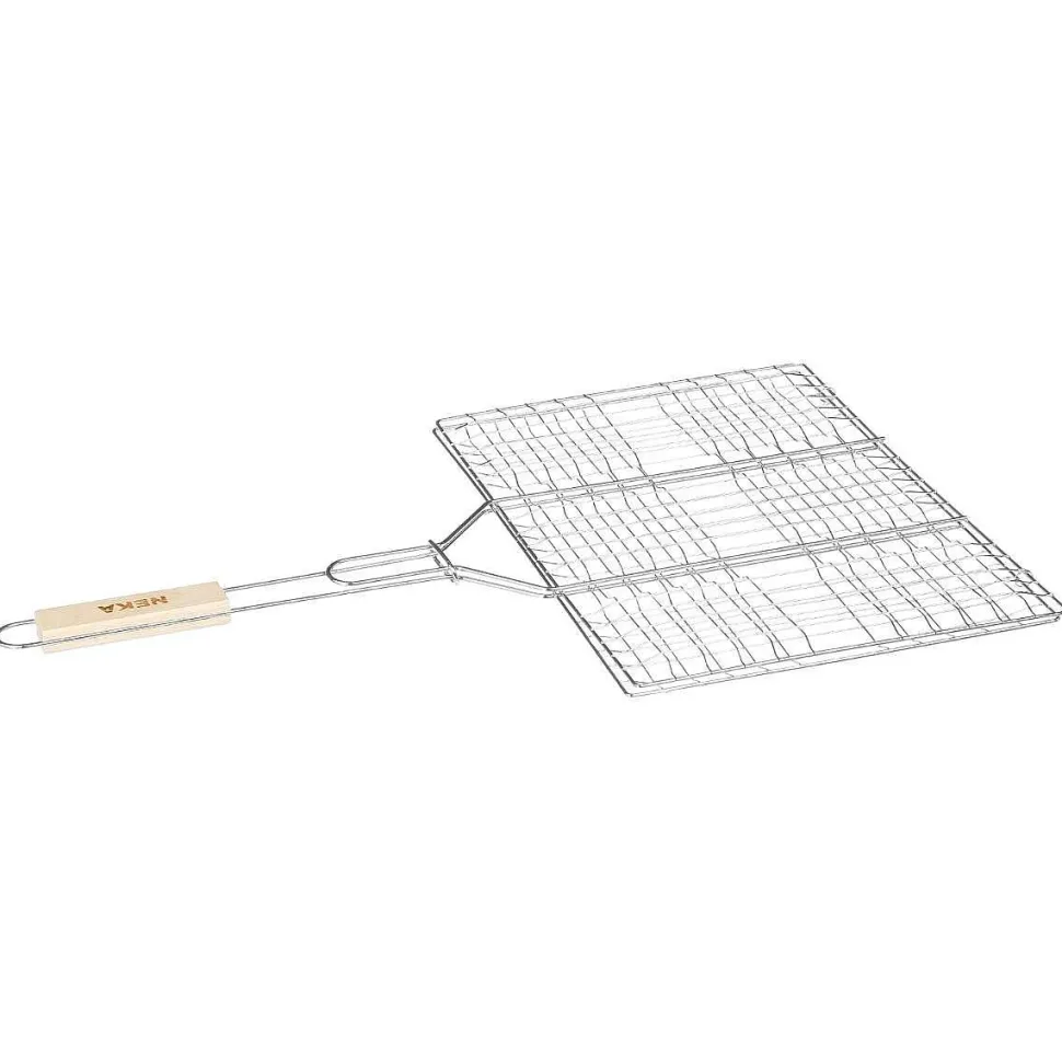 Grille Barbecue Double 30X40Cm Chrome