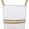 maxibazar Guam Sac Deco 30X30X30Cm Blanc