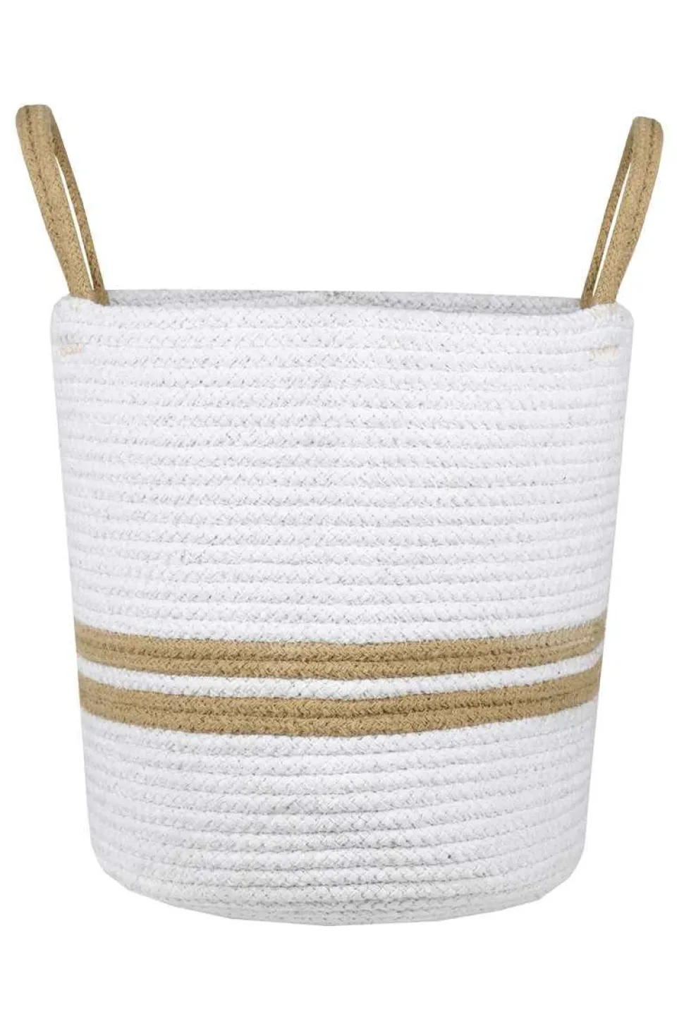 maxibazar Guam Sac Deco 30X30X30Cm Blanc