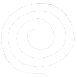 Atmosphera Guirlande 40 Microled Chrome Blanc