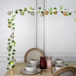 maxibazar Guirlande Feuille 20 Led 2M