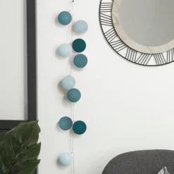 Atmosphera Guirlande Led Secteur 20 Boules Palm D.6Cm