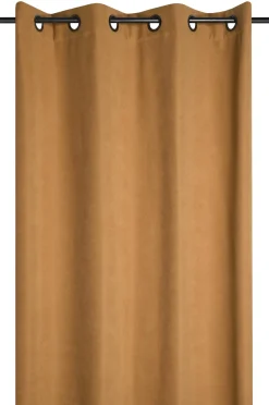 maxibazar Harvard Rideau Polaire 140X260Cm Moutarde