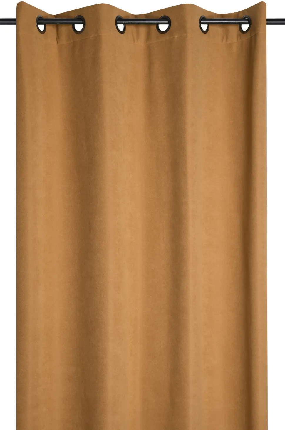 maxibazar Harvard Rideau Polaire 140X260Cm Moutarde