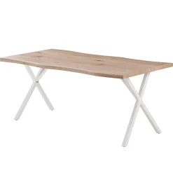 Hermione Table 180X76X90Cm Pieds Blanc