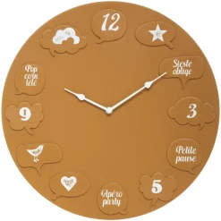 Atmosphera Horloge Bulle Maeva D.35Cm